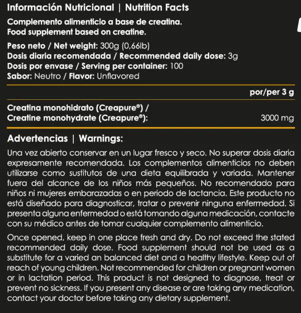 Creatina Monohidrato Creapure®
