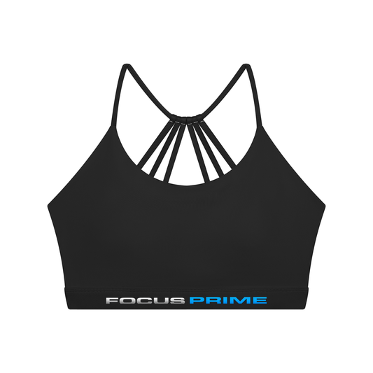 Top Deportivo Mujer Bicolor - Yoga y Fitness Focus Prime