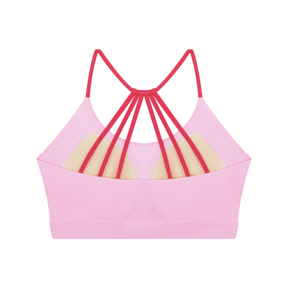 Top Deportivo Mujer Bicolor - Yoga y Fitness Focus Prime