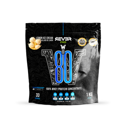 Whey W80 1kg Helado de Limon