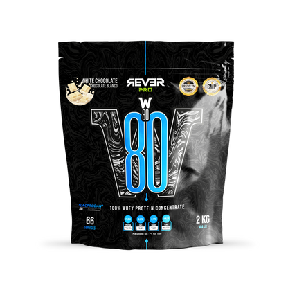 Whey W80 2kg Chocolate Blanco