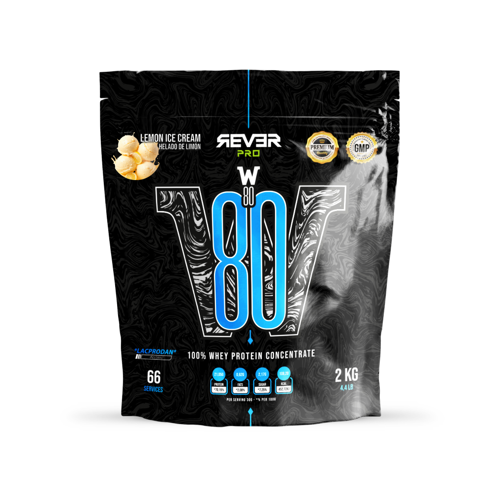 Whey W80 2kg Helado de Limon