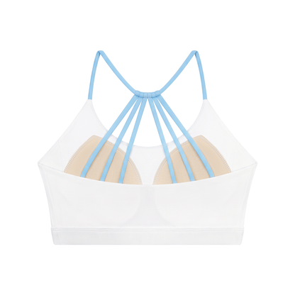 Top Deportivo Mujer Bicolor - Yoga y Fitness Focus Prime