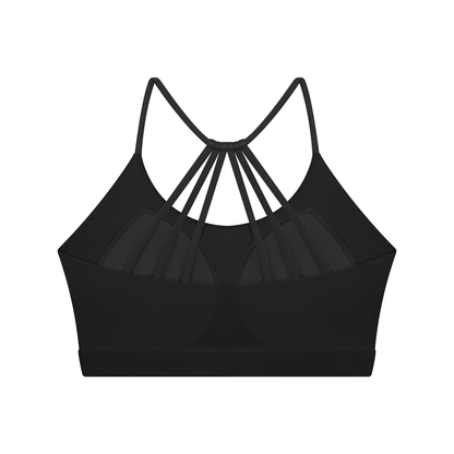 Top Deportivo Mujer Bicolor - Yoga y Fitness Focus Prime