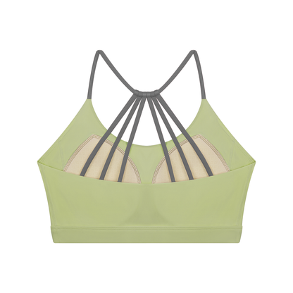 Top Deportivo Mujer Bicolor - Yoga y Fitness Focus Prime