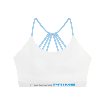 Top Deportivo Mujer Bicolor - Yoga y Fitness Focus Prime